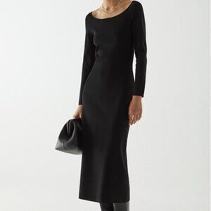 NWT COS KNITTED OFF-SHOULDER TUBE DRESS - Brand New with Tags